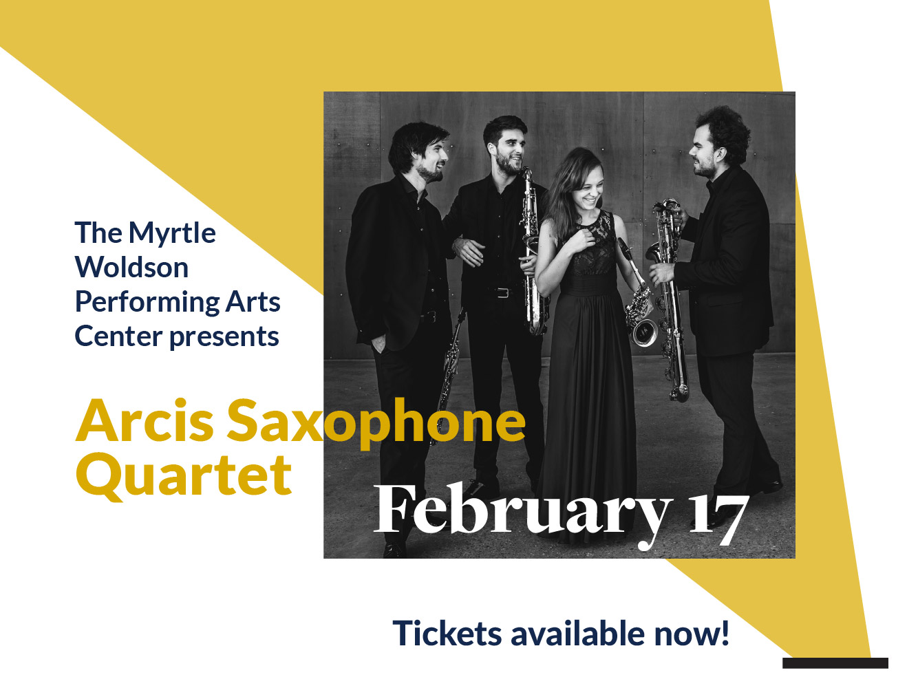 Arcis Saxophone Quartet - Spokane Arts