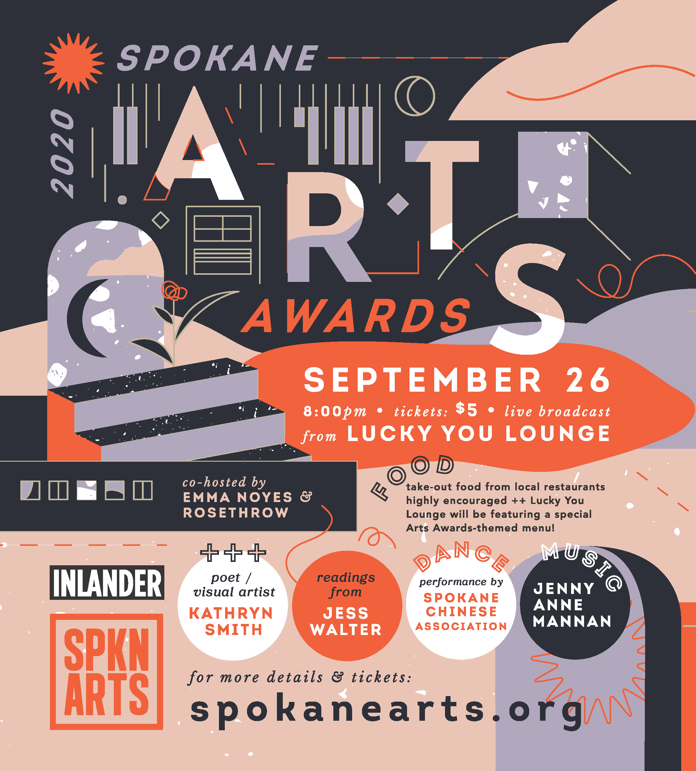 Watch online now! The 2020 Spokane Arts Awards Spokane Arts